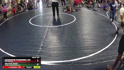 65 lbs Semifinal - Julian(The Punisher) Lawrence, RED WAVE WC vs Payton Maya, Madera Wrestling Club