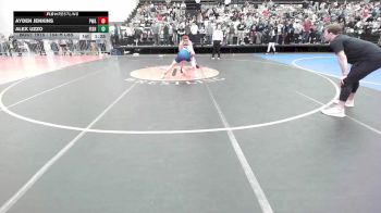 154-H lbs Round Of 64 - Ayden Jenkins, Pittsgrove Wrestling Association vs Alex Uzzo, Fisheye
