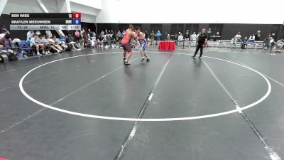 285 lbs Ben Wise, Team Texas vs Braylen Meeuwsen, Team Michigan Red