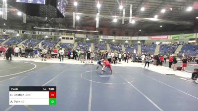 86 lbs Final - Octavio Castillo, Juggernaut WC vs Ap Park, No Team