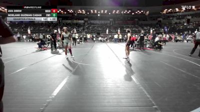 117 lbs Semifinal - Ava Drew, Mount Olive vs Noelanii Guzman Caban, Fiwc