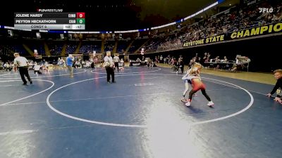 55 lbs Consy 6 - Jolene Hardy, Cumberland Valley vs Peyton Heckathorn, Cranberry