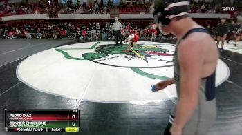 113 lbs Round 1 (16 Team) - Pedro Diaz, Dallas Wilson vs Conner Engelking, Comal Smithson Valley