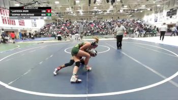 Girls 125 lbs Cons. Semi - Lastevia Muir, Lowell&nbsp;Girls vs Sophia Sevaaetasi, Monterey Girls