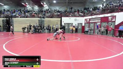 77 lbs Semifinal - Sean Schmidt, PAWS vs Max Hinkle, Floyd Wrestling Club