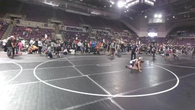 63.7-67 lbs Semis - Valentina Martinez, Pomona Wrestling Club Colorado vs Rubi Pfortmiller, Deer Creek Wrestling