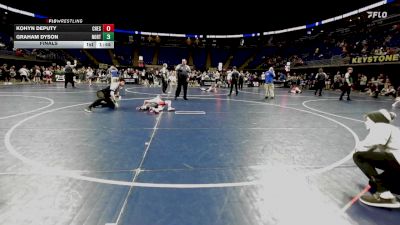 60 lbs Final - Kohyn Deputy, Chestnut Ridge vs Graham Dyson, North Pocono