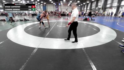 195 lbs Rr Rnd 1 - Ethan Carpenter, Faith & Fellowship Wrestling Club vs Carmine Gerbino, Blue Wave