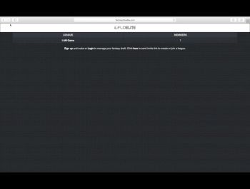 FloFantasy Instructional 1: Creating A League and Registering