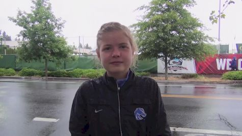 Allie Ostrander has been training for five weeks, has no expectations for Olympic trials 5k