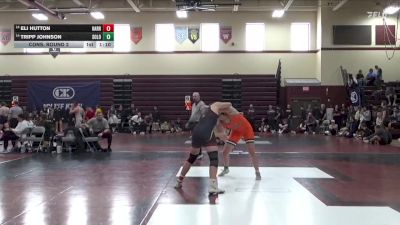 190 lbs Cons. Round 2 - Tripp Johnson, Solon vs Eli Hutton, Harrisburg