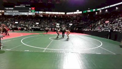 140 lbs Champ. Round 2 - Joseph Rivera, EAG2 vs Eli Ryan, NA