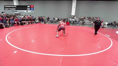 215 lbs Ceasar Salas, Team Indiana Gold vs Andy Franke, Iowa