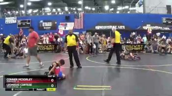 40 lbs Round 3 (6 Team) - Leonidas Cortese, Team Gotcha vs Conner McSorley, Iowa Elite