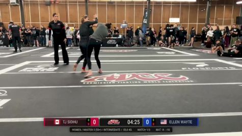 Tj Sidhu vs Ellen Wayte 2026 ADCC Portland Open