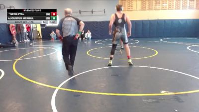175 lbs Champ. Round 2 - Augustus Merrill, Grant vs Seth Dyal, Sandy
