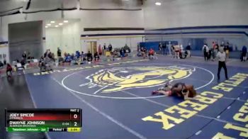 197 lbs Cons. Semi - Dwayne Johnson, Alderson Broaddus vs Joey Simcoe, Otterbein