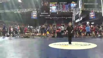 152 lbs Consi Of 32 #1 - Gabriel Carman, West Virginia vs Ethan Jeffery, Indiana