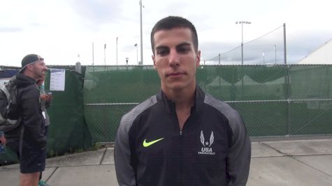 Donn Cabral makes the team but is hugry for a better performace in Rio