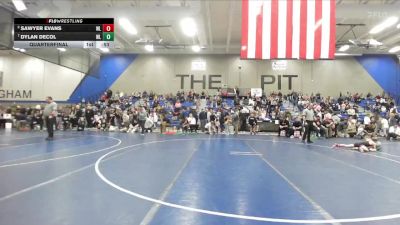 73 lbs Quarterfinal - Dylan DeCol, Uintah Wrestling vs Sawyer Evans, Team Prestige Wrestling
