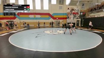 215 lbs Champ. Round 1 - Lance Davis, Cheyenne East vs Braxten Morgan, Sheridan