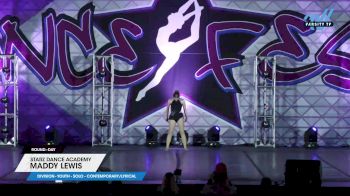 Starz Dance Academy - Maddy Lewis [2025 Youth - Solo - Contemporary/Lyrical Day] 2025 DanceFest Grand Nationals