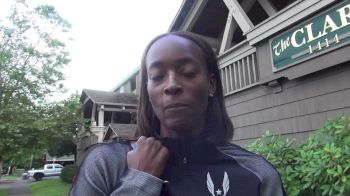 Dalilah Muhammad talks about struggles in 14, 15 that led to Olympic trials 400mH win