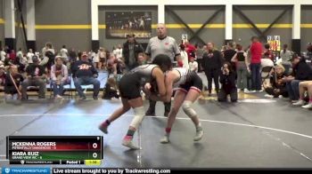 106 lbs Semis (4 Team) - McKenna Rogers, Potentially Dangerous vs Kiara Ruiz, Grand View WC