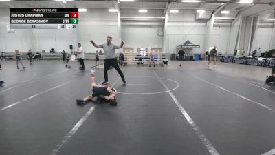 48 lbs Round 5 (8 Team) - Justus Chapman, Savage WA vs George Gerasimov, CTWHALE Green