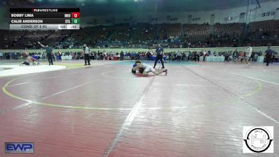 101 lbs Consi Of 8 #2 - Bobby Lima, Union JH vs Calib Anderson, Stillwater Wrestling