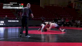 174 lbs Tyson Sherlock, Davidson vs Grant O`Dell, Bellarmine