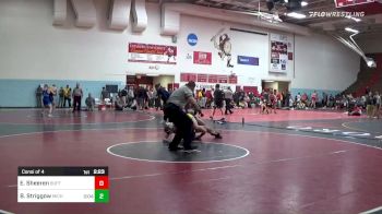 197 lbs Consi Of 4 - Eli Sheeren, Buffalo - Unatt vs Bobby Striggow, Michigan
