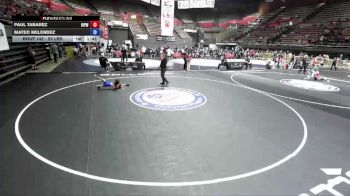 53 lbs Champ. Round 2 - Paul Tabarez, Imperial Valley Panthers Wrestling vs Mateo Melendez