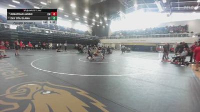 125 lbs Champ. Round 2 - Zay Sta Elana, Delta College vs Jonathan Jasso, Lemoore College