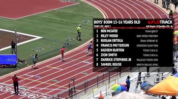 Boy's 800m, Heat 2 - Age 15 - 16
