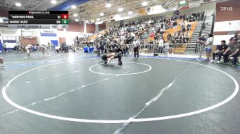 165 lbs Cons. Round 6 - Nathan Paul, Bakersfield Christian vs Dario Ruiz, South Hills Hs