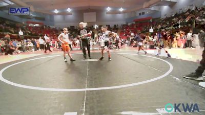 110 lbs Quarterfinal - Zachery Wise Jr, Mojo Grappling Academy vs Jared Smith, Tonkawa Takedown Club