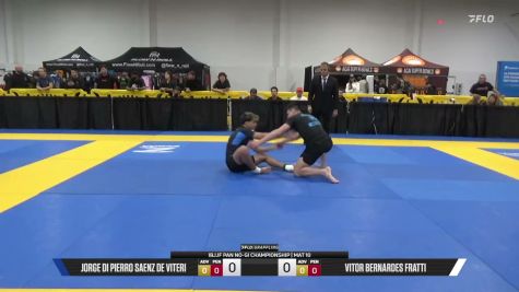 Vitor Bernardes Fratti vs Jorge Di Pierro Saenz De Viteri 2026 Pan IBJJF Jiu-Jitsu No-Gi Championship