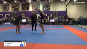 Max Gimenis vs Michael Perez 2018 Pan Jiu-Jitsu IBJJF No Gi Championship