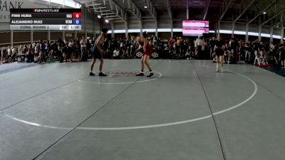 138 lbs Cons. Round 1 - Finn Hura, California vs Alejandro Ruiz, Utah