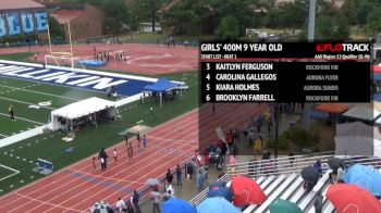 Girl's 400m, Final 1 - Age 9
