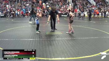 97 lbs Champ. Round 1 - Luke Coppock, U.P. Power Wrestling vs Macallan Grube, NBWC