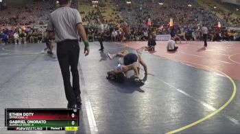 149 lbs Round 1 (16 Team) - Ethen Doty, Upper Iowa vs Gabriel Onorato, Glenville State