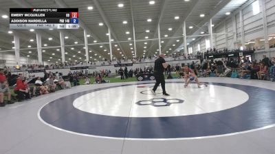 85 lbs Emery McQuillen, Colorado vs Addison Nardella, Pennsylvania RedG