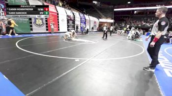 106 Class 1 lbs Cons. Round 3 - Caden Rosentreter, Fatima vs Cash Hancock, St. Pius X (Festus)