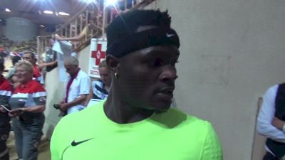 Omar McLeod all business for Rio doesn't care about Allen vs McLeod matchup