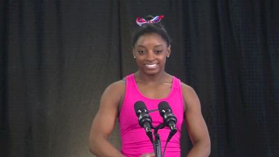 Simone Biles after Making the 2016 Olympic Team - Full Press Conference