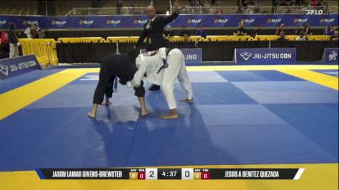 Jason Lamar Givens-Brewster vs Jesus A Benitez Quezada 2026 Pan Jiu Jitsu IBJJF Championship