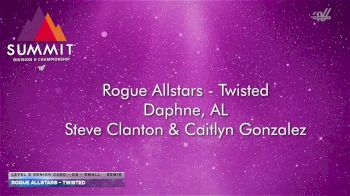 Rogue Allstars - Twisted [2026 L5 Senior Coed - D2 - Small Semis] 2026 The D2 Summit