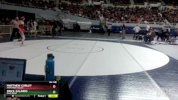 D4-106 lbs Semifinal - Matthew Curley, Monument Valley vs Erick Galindo, Blue Ridge